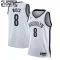 Nike Dječji Dres Brooklyn Nets Patty Mills 8 Association Edition Swingman Bijela