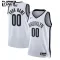 Nike Dječji Dres Brooklyn Nets Personalizacija Association Edition Swingman Bijela