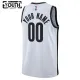 Nike Dječji Dres Brooklyn Nets Personalizacija Association Edition Swingman Bijela
