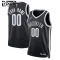 Nike Dječji Dres Brooklyn Nets Personalizacija Icon Edition Swingman Crna