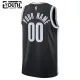 Nike Dječji Dres Brooklyn Nets Personalizacija Icon Edition Swingman Crna
