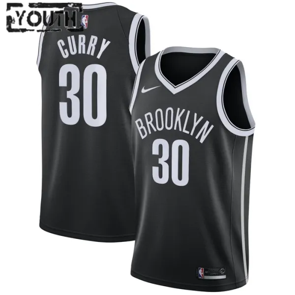 Nike Dječji Dres Brooklyn Nets Seth Curry 30 Icon Edition Swingman Crna Nike Dječji Dres Brooklyn Nets Seth Curry 30 Icon Edition Swingman Crna