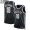 Nike Dječji Dres Brooklyn Nets Yuta Watanabe 18 Icon Edition Swingman Crna