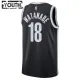 Nike Dječji Dres Brooklyn Nets Yuta Watanabe 18 Icon Edition Swingman Crna