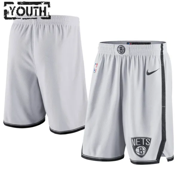 Nike Dječji Kratke Hlače Brooklyn Nets Association Edition Swingman Nike Dječji Kratke Hlače Brooklyn Nets Association Edition Swingman