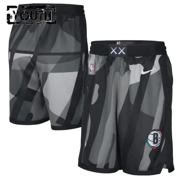 Nike Dječji Kratke Hlače Brooklyn Nets City Edition 2024/25 Swingman Nike Dječji Kratke Hlače Brooklyn Nets City Edition 2024/25 Swingman