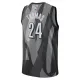 Nike Muški Dres Brooklyn Nets Cam Thomas City Edition 2024/25 Swingman Sivo