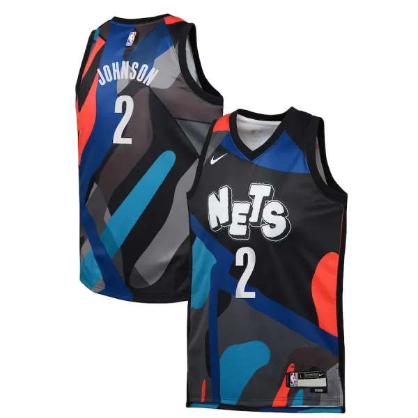 Nike Muški Dres Brooklyn Nets Cameron Johnson City Edition 2023/24 Swingman Crna Nike Muški Dres Brooklyn Nets Cameron Johnson City Edition 2023/24 Swingman Crna