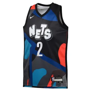 Nike Muški Dres Brooklyn Nets Cameron Johnson City Edition 2023/24 Swingman Crna