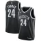 Nike Muški Dres Brooklyn Nets Cameron Thomas 24 Icon Edition Swingman Crna