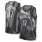 Nike Muški Dres Brooklyn Nets Dennis Schroder City Edition 2024/25 Swingman Sivo