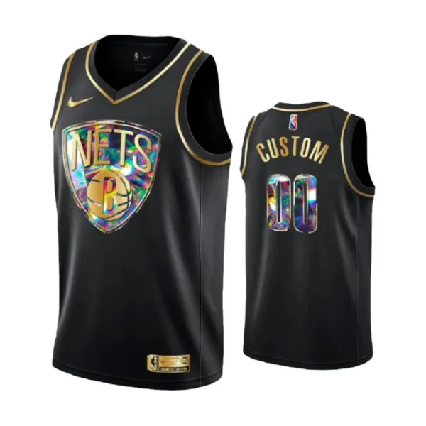 Nike Muški Dres Brooklyn Nets Diamond Edition Personalizacija Swingman Crna Nike Muški Dres Brooklyn Nets Diamond Edition Personalizacija Swingman Crna