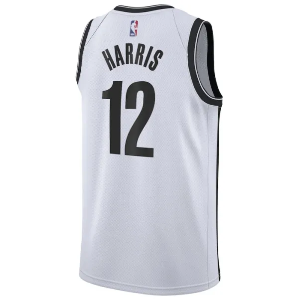 Nike Muški Dres Brooklyn Nets Joe Harris 12 Association Edition Swingman Bijela