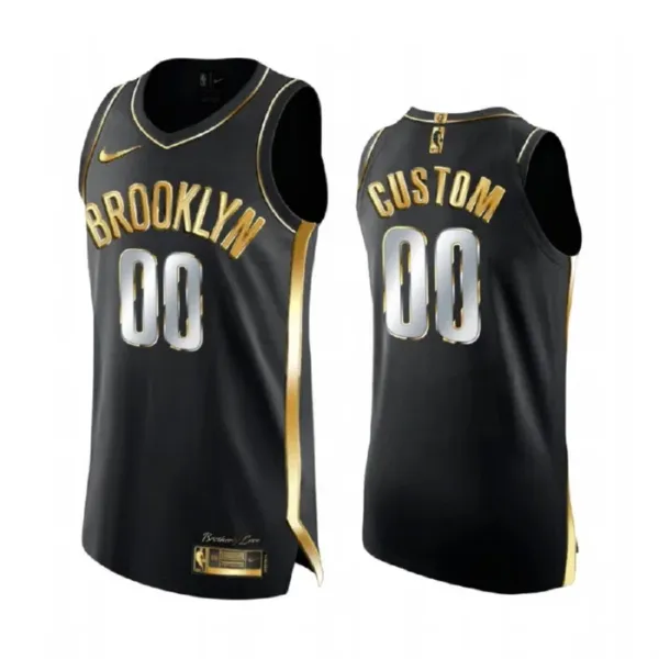 Nike Muški Dres Brooklyn Nets Limited Personalizacija Golden Edition Swingman Crna Nike Muški Dres Brooklyn Nets Limited Personalizacija Golden Edition Swingman Crna