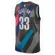 Nike Muški Dres Brooklyn Nets Nic Claxton City Edition 2023/24 Swingman Crna