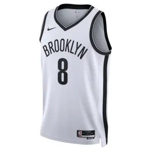 Nike Muški Dres Brooklyn Nets Patty Mills 8 Association Edition Swingman Bijela