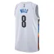 Nike Muški Dres Brooklyn Nets Patty Mills 8 City Edition 2022/23 Swingman Bijela