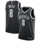 Nike Muški Dres Brooklyn Nets Patty Mills 8 Icon Edition Swingman Crna