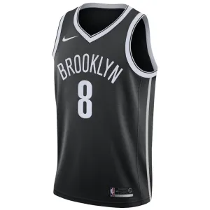 Nike Muški Dres Brooklyn Nets Patty Mills 8 Icon Edition Swingman Crna