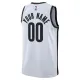 Nike Muški Dres Brooklyn Nets Personalizacija Association Edition Swingman Bijela