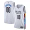 Nike Muški Dres Brooklyn Nets Personalizacija City Edition 2022/23 Swingman Bijela