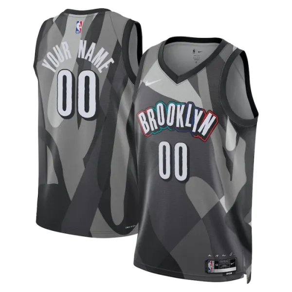 Nike Muški Dres Brooklyn Nets Personalizacija City Edition 2024/25 Swingman Sivo Nike Muški Dres Brooklyn Nets Personalizacija City Edition 2024/25 Swingman Sivo