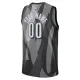 Nike Muški Dres Brooklyn Nets Personalizacija City Edition 2024/25 Swingman Sivo