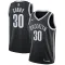 Nike Muški Dres Brooklyn Nets Seth Curry 30 Icon Edition Swingman Crna
