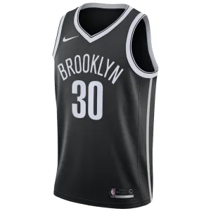 Nike Muški Dres Brooklyn Nets Seth Curry 30 Icon Edition Swingman Crna