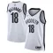 Nike Muški Dres Brooklyn Nets Yuta Watanabe 18 Association Edition Swingman Bijela