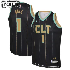 Dječji Dres Charlotte Hornets Jordan Lamelo Ball 1 City Edition 2022/23 Swingman Crna