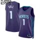 Dječji Dres Charlotte Hornets Jordan Lamelo Ball 1 Statement Edition Swingman Ljubičasta Dječji Dres Charlotte Hornets Jordan Lamelo Ball 1 Statement Edition Swingman Ljubičasta