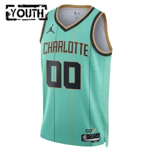 Dječji Dres Charlotte Hornets Jordan Personalizacija City Edition 2024/25 Swingman Teal