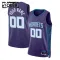 Dječji Dres Charlotte Hornets Jordan Personalizacija Statement Edition Swingman Ljubičasta