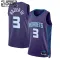 Dječji Dres Charlotte Hornets Jordan Terry Rozier III 3 Statement Edition Swingman Ljubičasta