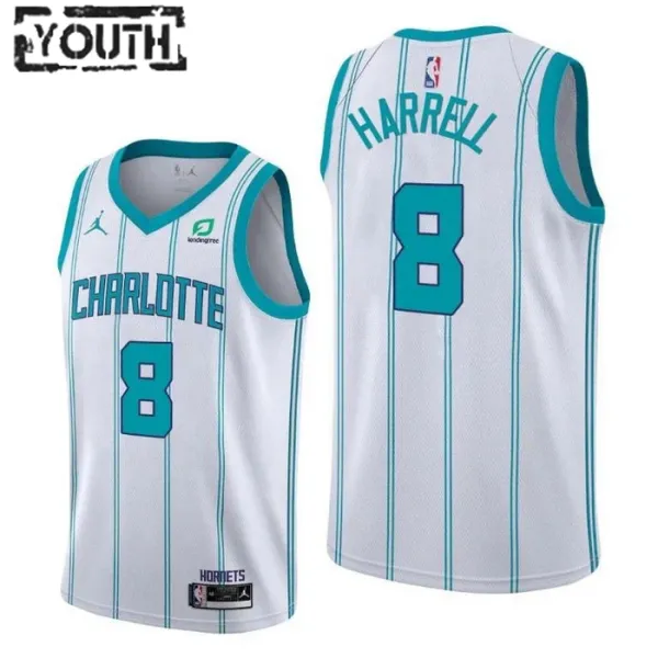 Dječji Dres Charlotte Hornets Montrezl Harrell 8 Jordan Association Edition Swingman Bijela Dječji Dres Charlotte Hornets Montrezl Harrell 8 Jordan Association Edition Swingman Bijela