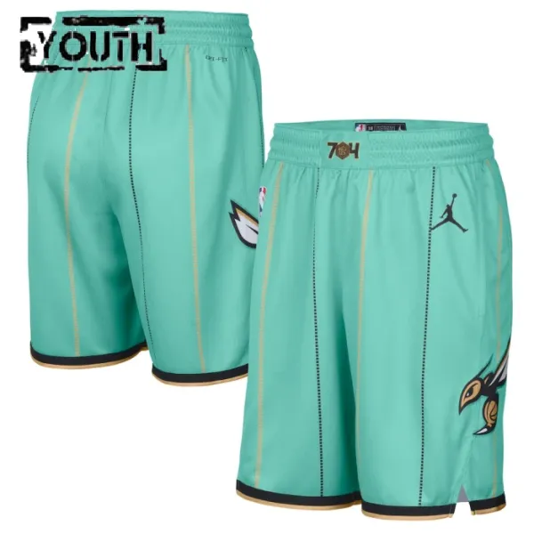 Dječji Kratke Hlače Charlotte Hornets Jordan City Edition 2024/25 Swingman