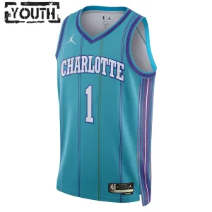 Jordan Dječji Dres Charlotte Hornets LaMelo Ball Classic Edition 2023/24 Swingman Teal