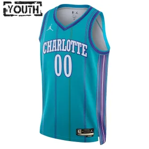 Jordan Dječji Dres Charlotte Hornets Personalizacija Classic Edition 2023/24 Swingman Teal