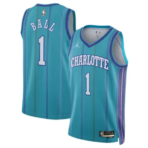 Jordan Muški Dres Charlotte Hornets LaMelo Ball Classic Edition 2023/24 Swingman Teal