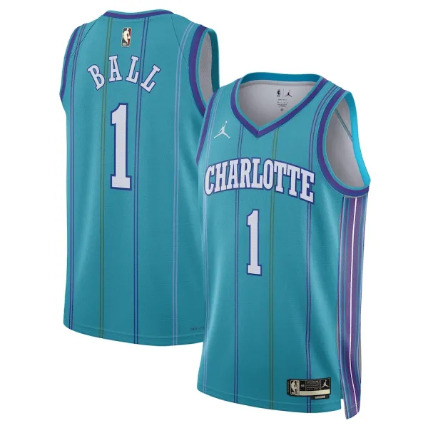 Jordan Muški Dres Charlotte Hornets LaMelo Ball Classic Edition 2023/24 Swingman Teal Jordan Muški Dres Charlotte Hornets LaMelo Ball Classic Edition 2023/24 Swingman Teal