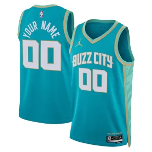 Jordan Muški Dres Charlotte Hornets Personalizacija City Edition 2023/24 Swingman Teal