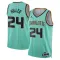 Muški Dres Charlotte Hornets Jordan Brandon Miller City Edition 2024/25 Swingman Teal