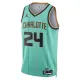 Muški Dres Charlotte Hornets Jordan Brandon Miller City Edition 2024/25 Swingman Teal