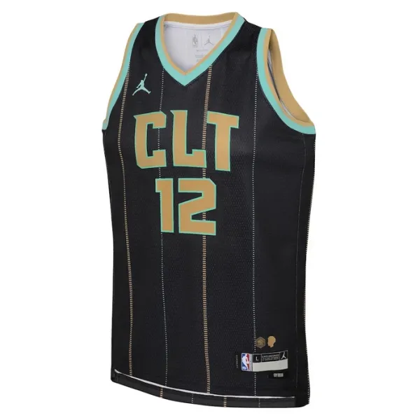 Muški Dres Charlotte Hornets Jordan Kelly Oubre JR 12 City Edition 2022/23 Swingman Crna