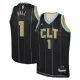 Muški Dres Charlotte Hornets Jordan Lamelo Ball 1 City Edition 2022/23 Swingman Crna Muški Dres Charlotte Hornets Jordan Lamelo Ball 1 City Edition 2022/23 Swingman Crna