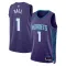 Muški Dres Charlotte Hornets Jordan Lamelo Ball 1 Statement Edition Swingman Ljubičasta