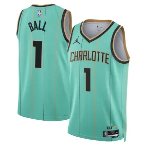 Muški Dres Charlotte Hornets Jordan Lamelo Ball City Edition 2024/25 Swingman Teal