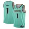 Muški Dres Charlotte Hornets Jordan Lamelo Ball City Edition 2024/25 Swingman Teal