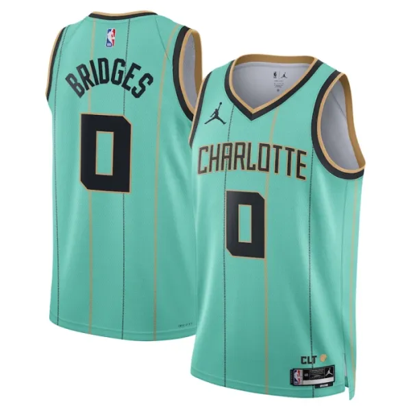 Muški Dres Charlotte Hornets Jordan Miles Bridges City Edition 2024/25 Swingman Teal Muški Dres Charlotte Hornets Jordan Miles Bridges City Edition 2024/25 Swingman Teal